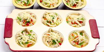 омлет запеченный в тосте