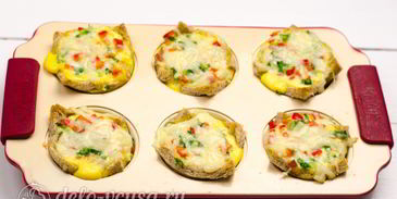 омлет запеченный в тосте