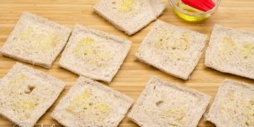 омлет запеченный в тосте