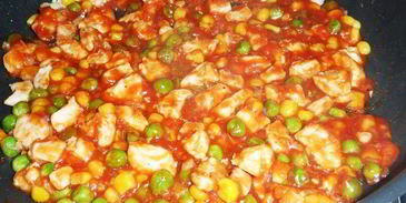 омурайсу , японский омлет с начинкой