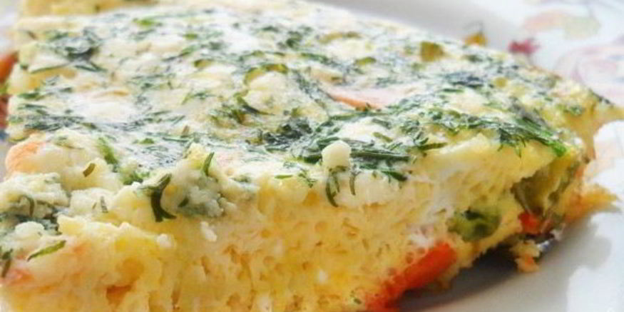 Рецепт пышного омлета