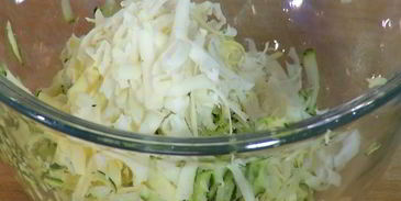 сырный омлет с цукини