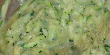 сырный омлет с цукини