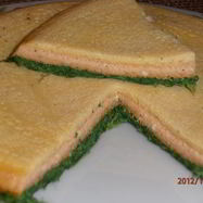 Рецепт Трехцветного запеченного омлета