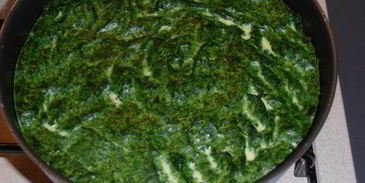 трехцветный запеченный омлет