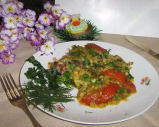 Вегетарианский омлет без яиц