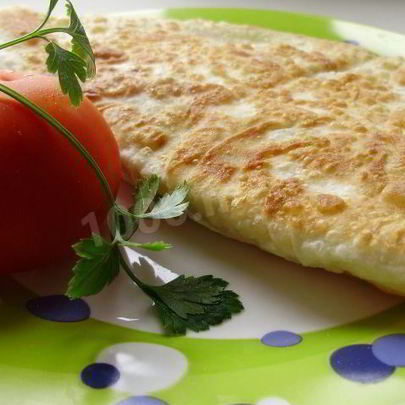 Яичный омлет в лаваше