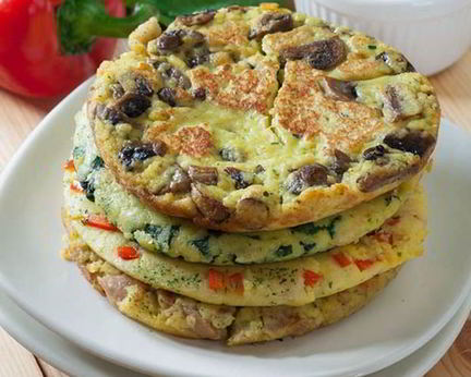 Закусочные картофельные омлеты