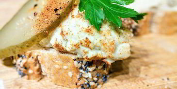 фасолевый паштет с грибами