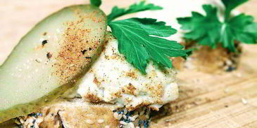 фасолевый паштет с грибами