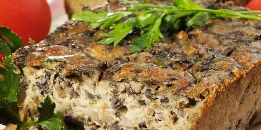 Рецепт грибного паштета в духовке