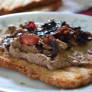 Рецепт Куриного паштета с бальзамическим луком