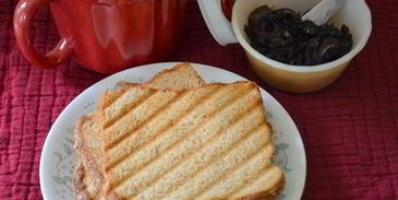 куриный паштет с бальзамическим луком