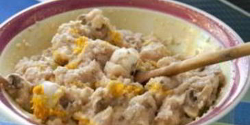 куриный паштет с грибами