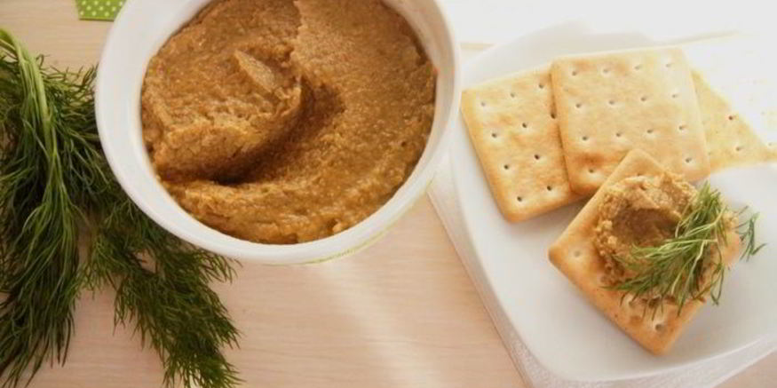 Рецепт паштета из чечевицы и грибов