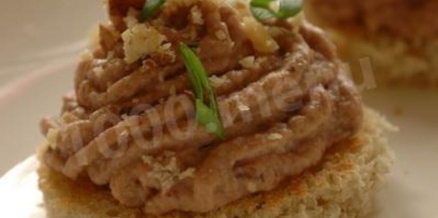 Рецепт паштета из фасоли и чечевицы