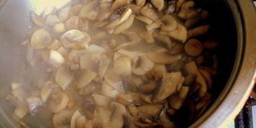 паштет из фасоли с грибами