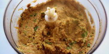 паштет из фасоли с грибами