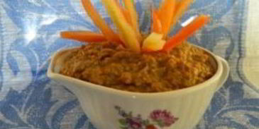 паштет из говяжей печени с морковью и луком