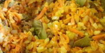 паштет из говяжей печени с морковью и луком