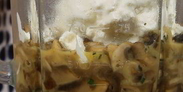 паштет из грибов с рикоттой