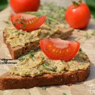 Паштет из кабачков с грибами