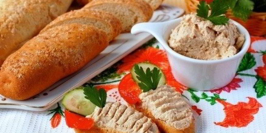 Рецепт паштета из куриной грудки