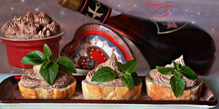 Рецепт паштета из куриной печени и маскарпоне