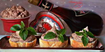 паштет из куриной печени и маскарпоне