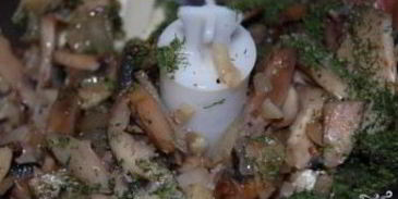 паштет из куриной печени с грибами