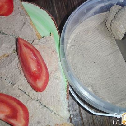 Паштет из куриной печени с яблоком