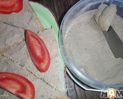 Паштет из куриной печени с яблоком