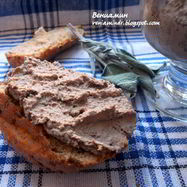 Рецепт Паштета из печени, белого вина и шалфея