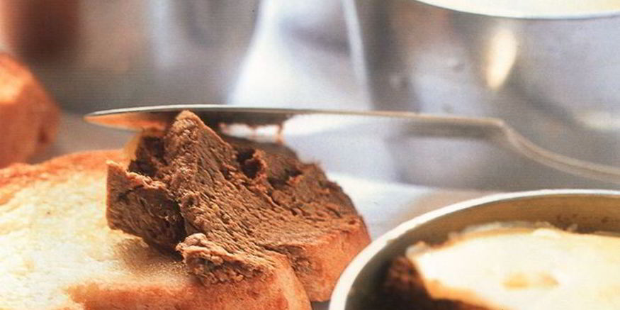 Рецепт паштета из печени страуса