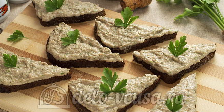 Рецепт паштета из рыбных консервов