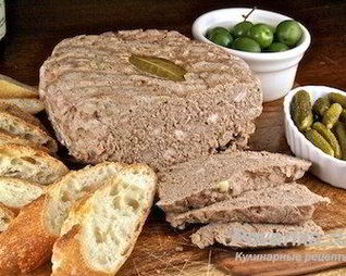 Паштет из соленой скумбрии