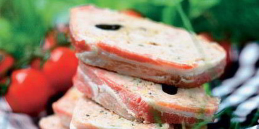 Рецепт паштета из свинины с оливками