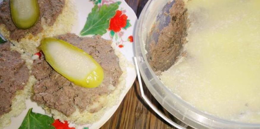 Рецепт паштета из утиных потрошков