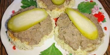 паштет из утиных потрошков