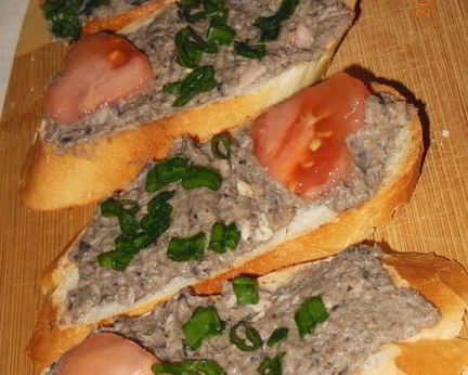 Паштет По следам тапенады