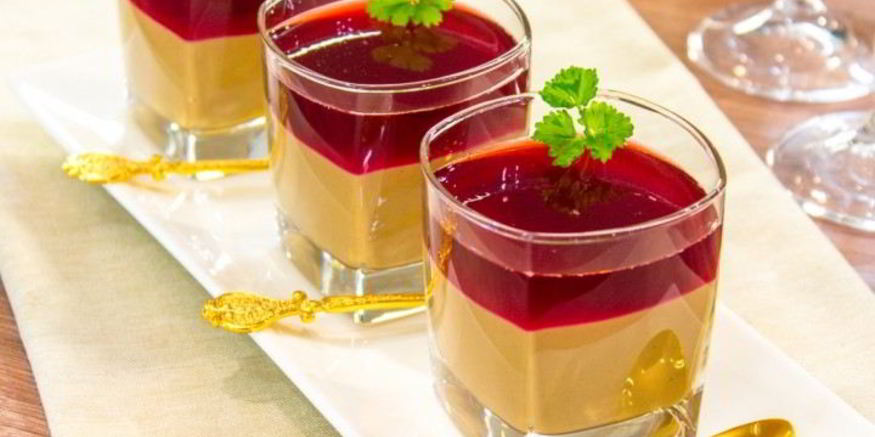 Рецепт паштета под брусничным желе