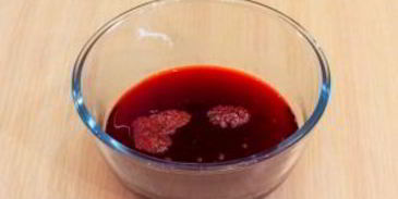 паштет под брусничным желе