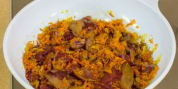 паштет под брусничным желе