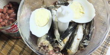 паштет с фасолью