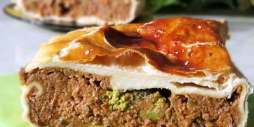 печеночный паштет запеченный в тесте