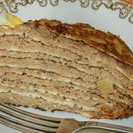 Рецепт Блинного торта с печенью