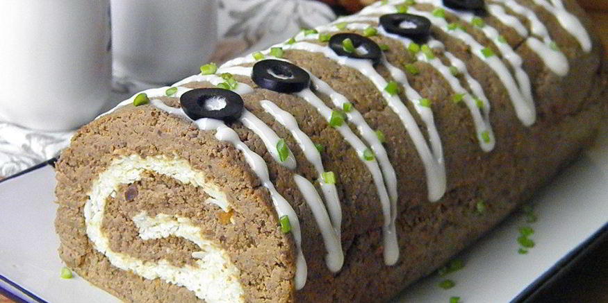 Рецепт печеночного рулета