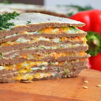 Печеночный торт Освежающий