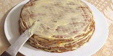 печеночный торт с морковкой и луком