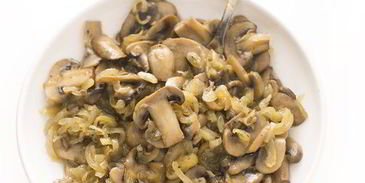 печеночный торт с шампиньонами